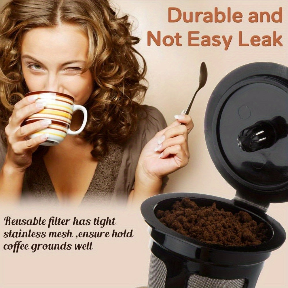 Filtros de café reutilizables de acero inoxidable para K Cup para cafeteras Keurig 1.0 y 2.0 Pack de 3