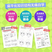 Manga Drawing Guide for Anime Characters in Chinese Paperback 144 Pages