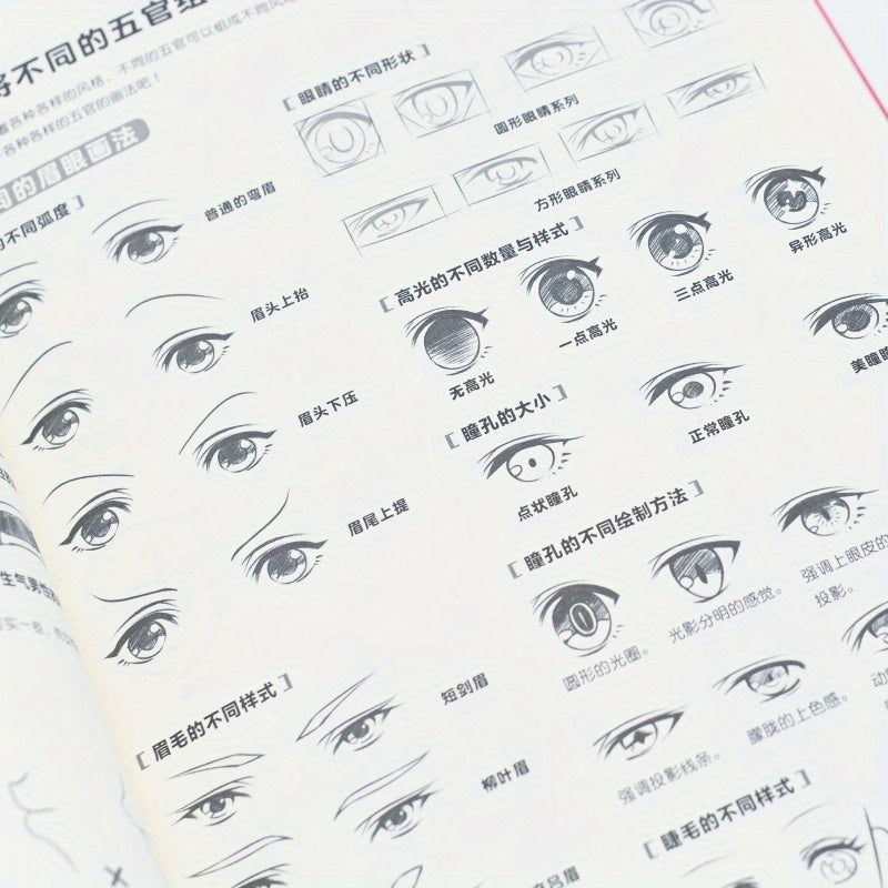 Руководство для начинающих по комиксной иллюстрации на китайском языке