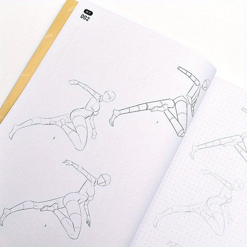 Chinese Language Art Book on Game and Animation Human Body Structure and Dynamics with Examples
