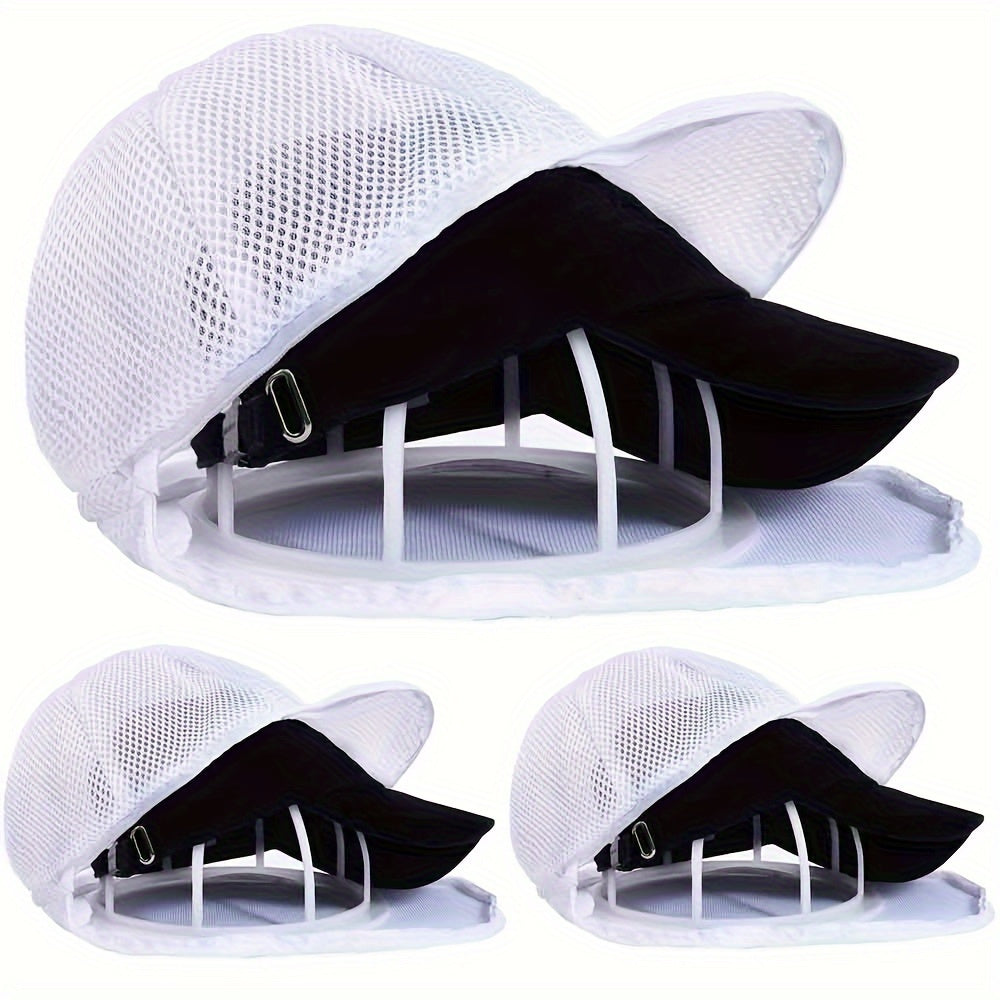 Organizador de sombreros de polipropileno, estante para almacenamiento de gorras, apto para lavavajillas, pack de 3