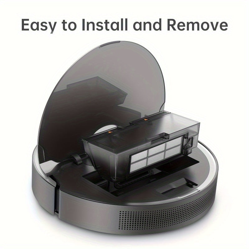 Z10 Pro/L10s Ultra robot tozalagichi uchun beshta yuviladigan chang filtri almashtirish to'plami, plastik pol qo'shimchalari bilan mos keladi.