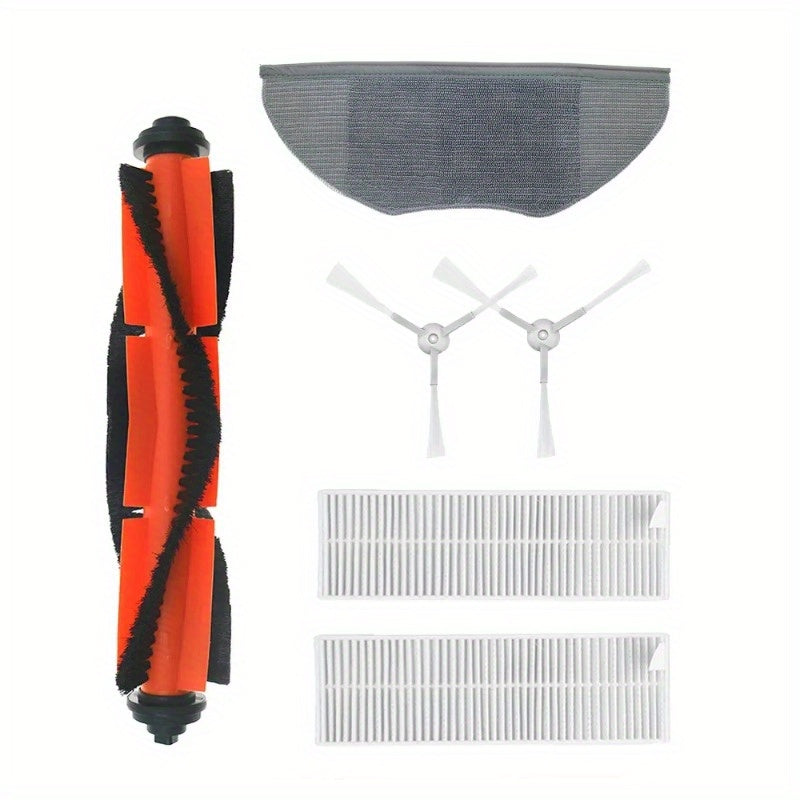 Xiaomi MiJIA G1 va MJSTG1 Robot Tozalagichi uchun 6 ta zarur aksessuar to'plami - Asosiy cho'tka, HEPA filtri va mopa matolarini o'z ichiga oladi