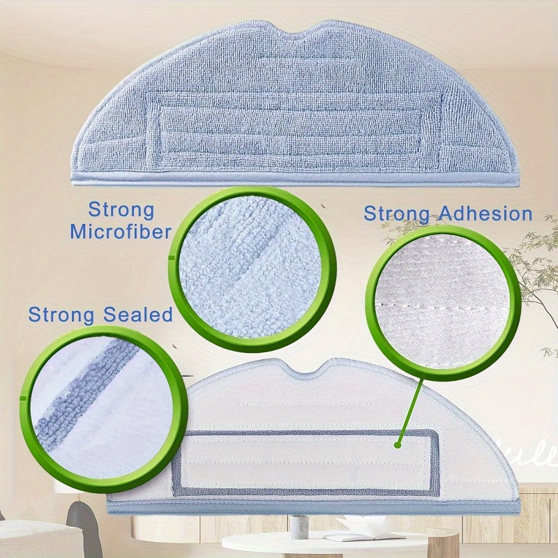 Robot Vacuum Replacement Kit With Dust Bags Microfiber Mops and Floor Attachment