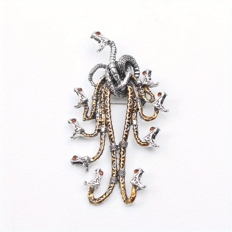 Hayvonlar Dizayni Korsaj Aksessuari Vintage Emal Brosh va Rino-stonlar bilan