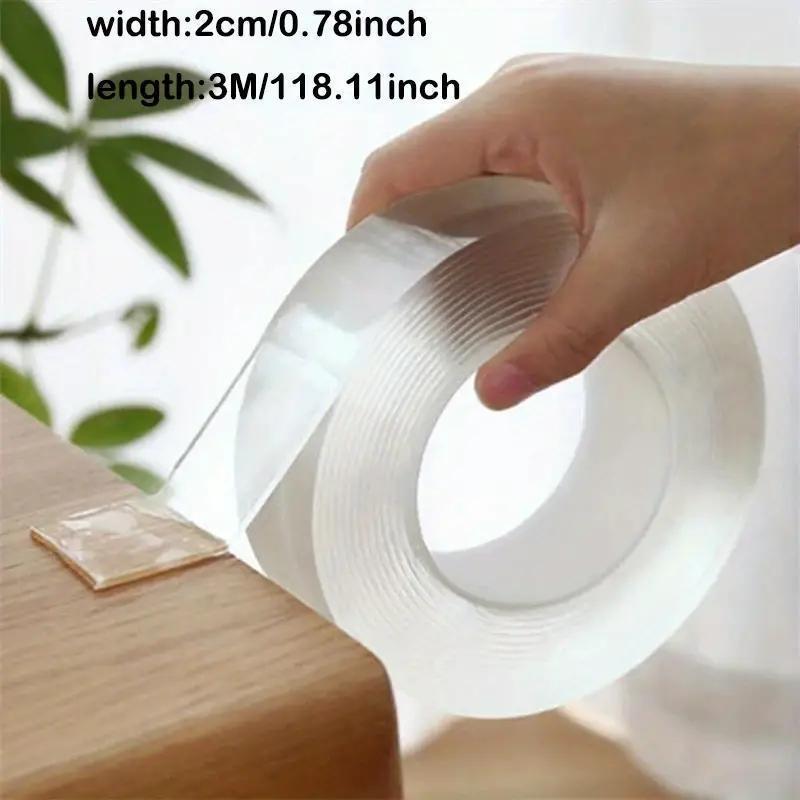 Nano Double-Sided Tape Washable Reusable for Home Kitchen Bathroom Office Car