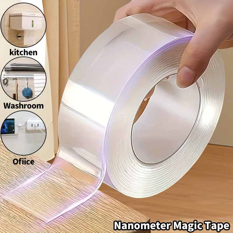 Nano Double-Sided Tape Washable Reusable for Home Kitchen Bathroom Office Car