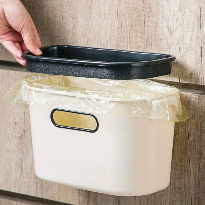 Wall-Mounted Kitchen Storage Rack for Utensils and Household Items