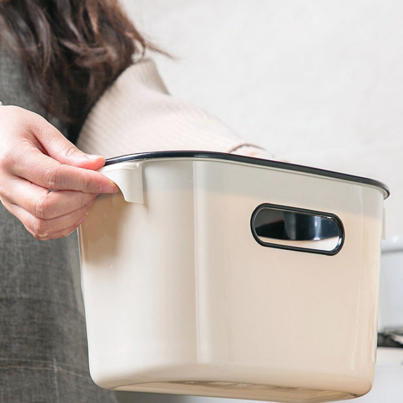 Wall-Mounted Kitchen Storage Rack for Utensils and Household Items