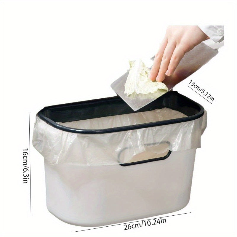 Wall-Mounted Kitchen Storage Rack for Utensils and Household Items