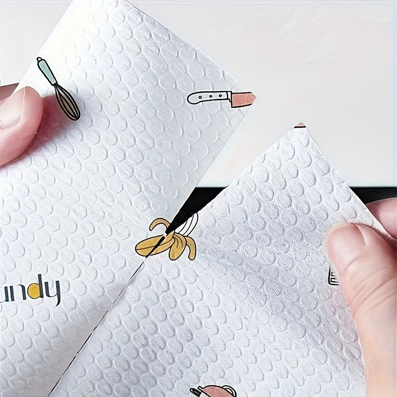 Juego de toallas de papel reutilizables y lavables - Paños de limpieza absorbentes y antiadherentes para cocina y hogar