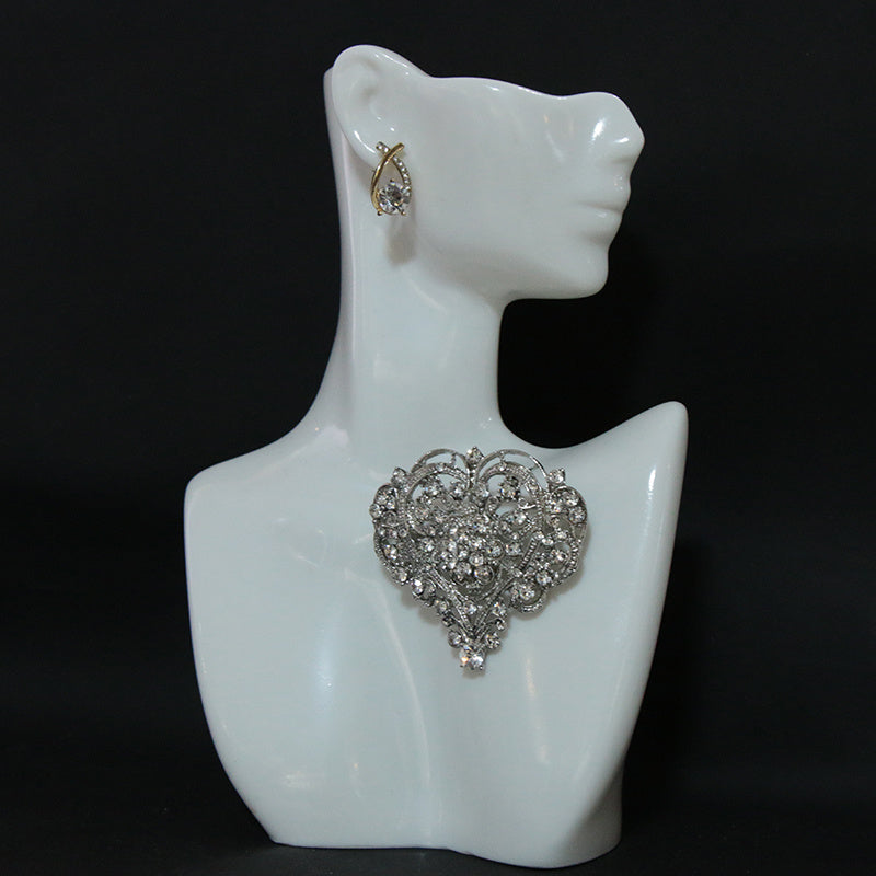 Elegant Rhinestone Pin for Women Jewelry Accessory