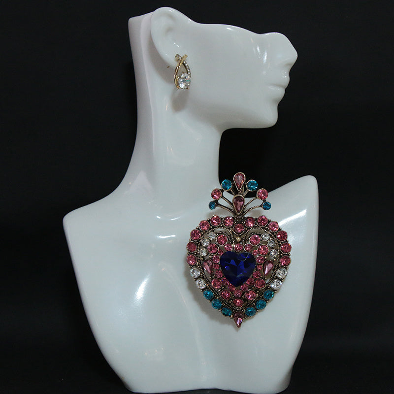 Elegant Rhinestone Brooch Pin for Dresses and Sweaters Jewelry Gift for Women