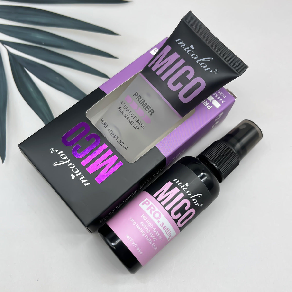 Набор праймера и спрея для макияжа для увлажнения, контроля пор и жирности 1,7 фл oz