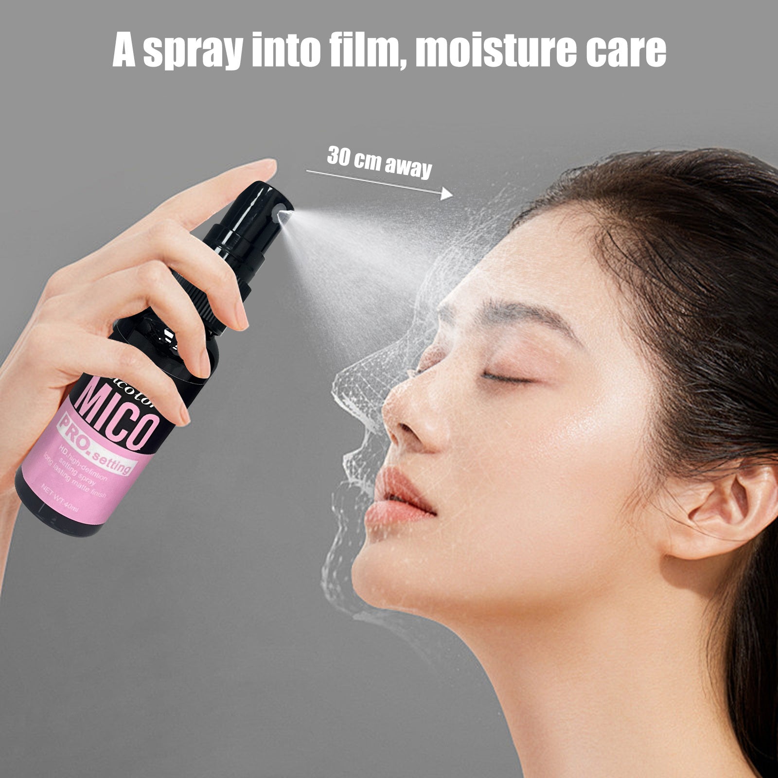 2 dona Primer va Sozlash Spreyi To'plami, Uzun Muddatli Namlantiruvchi, Yoqilishni Boshqarish