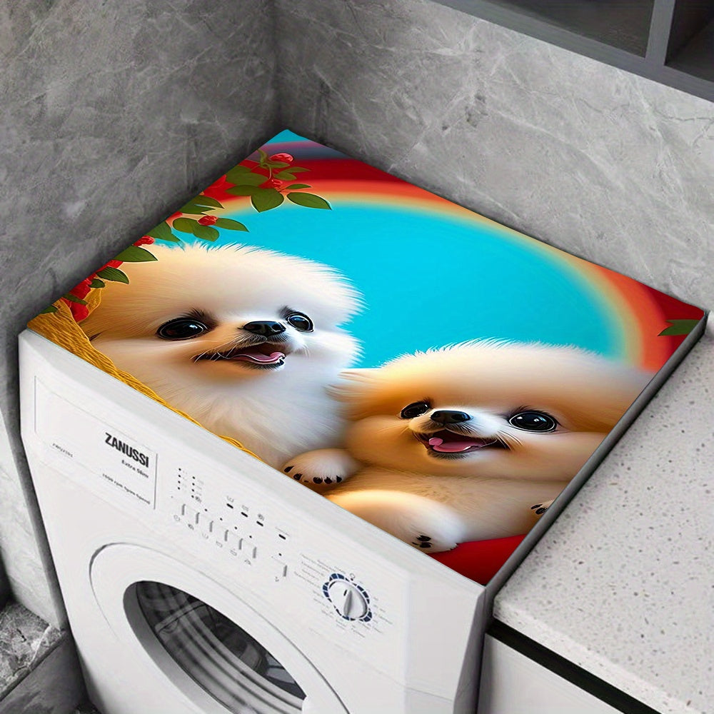 Cubierta impermeable y a prueba de polvo para lavadora, perfecta para frigorífico y decoración del hogar