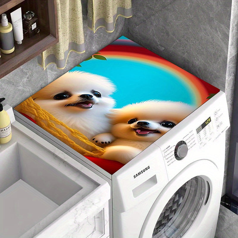 Cubierta impermeable y a prueba de polvo para lavadora, perfecta para frigorífico y decoración del hogar
