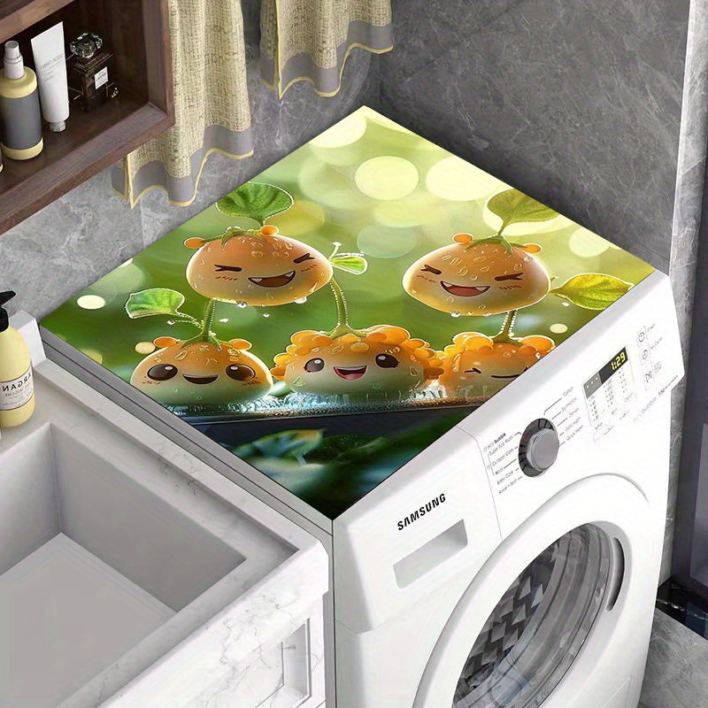 Christmas Laundry Machine Cover 60cm Waterproof Sunproof Festive Decor
