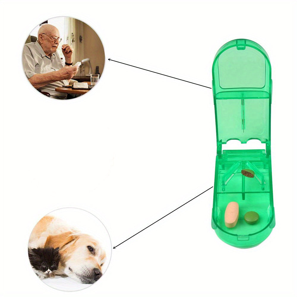 Premium Pill Cutter and Splitter for Vitamins and Medication