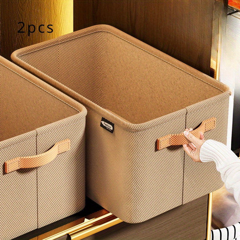 Home Wardrobe Storage Box for Clothes and Pants Under-Bed Organizer Durable Plastic