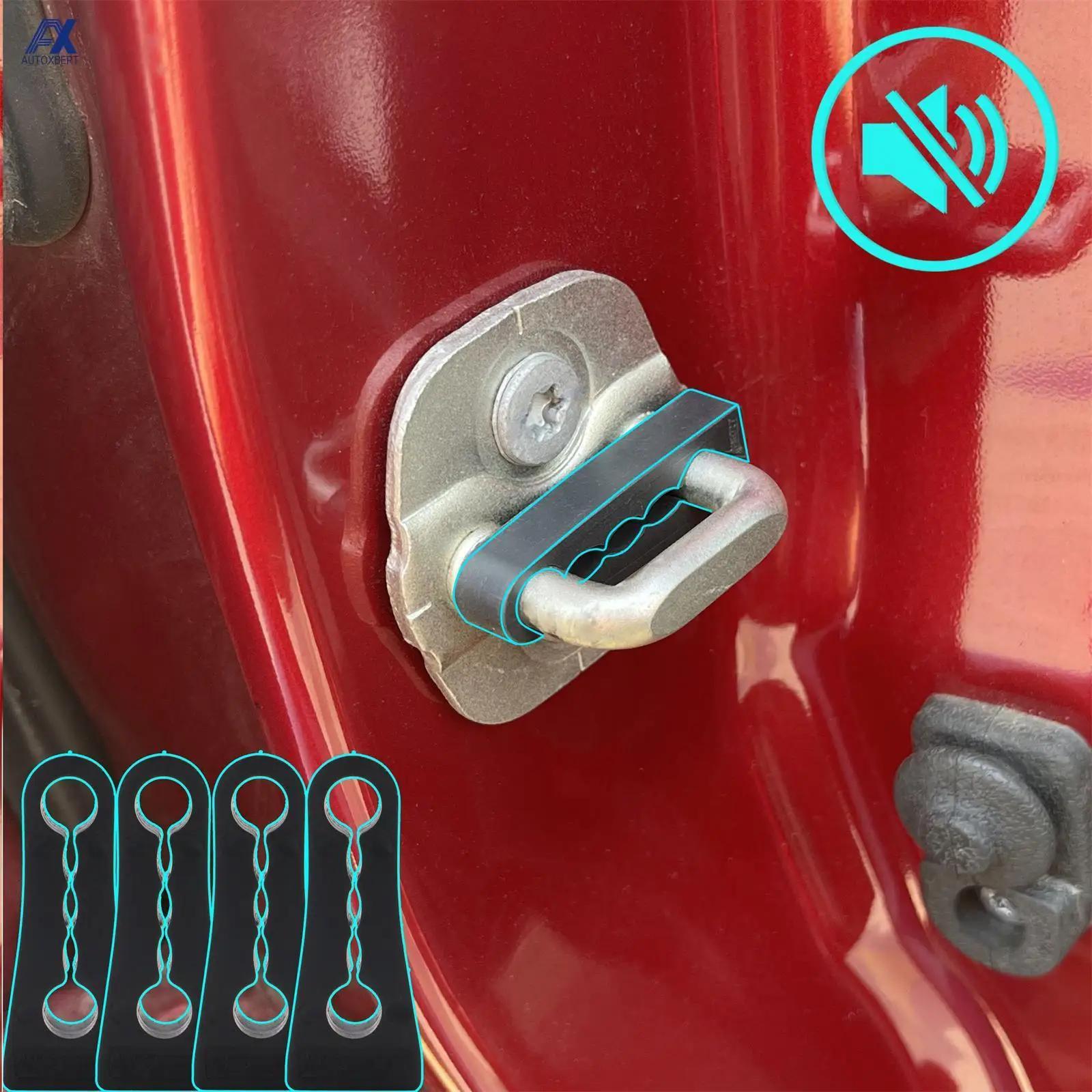 Almohadilla aislante de sonido para cerradura de puerta de coche universal para varios modelos de coche