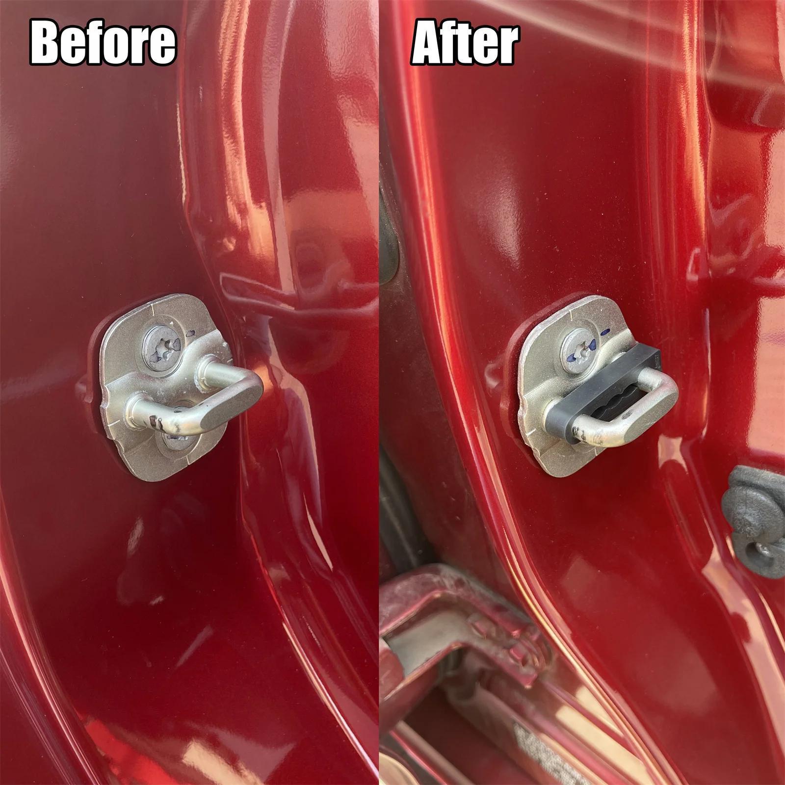 Almohadilla aislante de sonido para cerradura de puerta de coche universal para varios modelos de coche