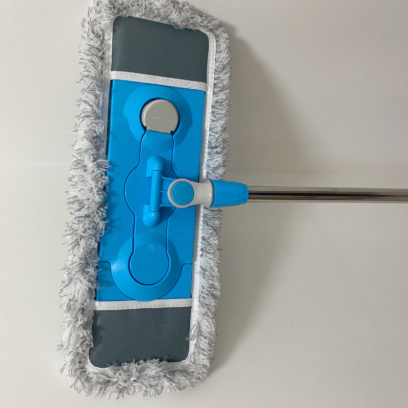 Bizning Katta Tekis Moppimiz Bilan Oson Tozalang - Nam va Quruq Sirtlar Uchun Mos, Qo'l Bilan Siqish Zaruriyatini Yo'q Qiladigan Dizayn, Uyda Har Qanday Xonaga Ideal - Chang va Dog'larni Osonlik Bilan Olib Tashlaydi