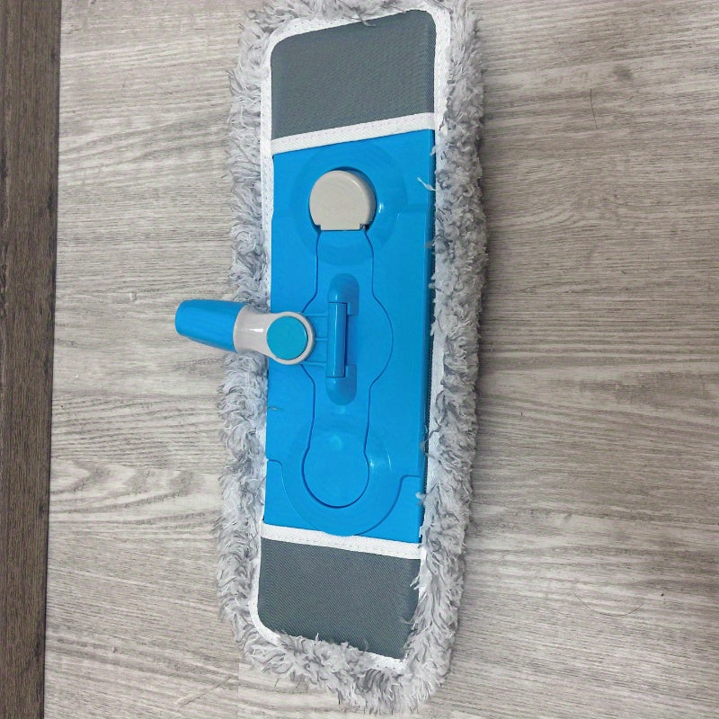 Bizning Katta Tekis Moppimiz Bilan Oson Tozalang - Nam va Quruq Sirtlar Uchun Mos, Qo'l Bilan Siqish Zaruriyatini Yo'q Qiladigan Dizayn, Uyda Har Qanday Xonaga Ideal - Chang va Dog'larni Osonlik Bilan Olib Tashlaydi