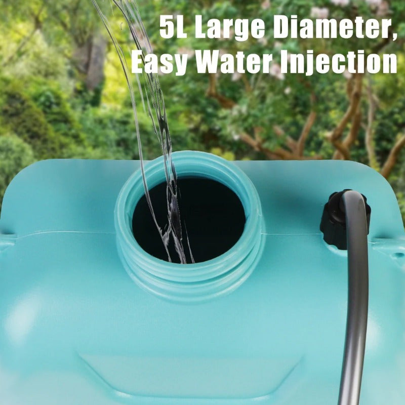 5L Elektrik Ruchkasi bilan qayta to'ldiriladigan litiy batareya va purkagichlar bog'ni sug'orish va zararkunandalarga qarshi kurash uchun