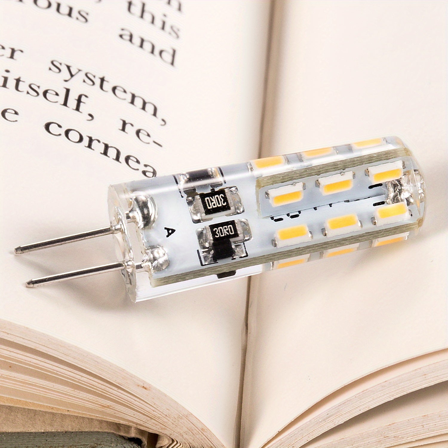 20 G4 LED Bulbs 1.5W DC 12V Warm Natural Cool White for Home Under Cabinet Lighting