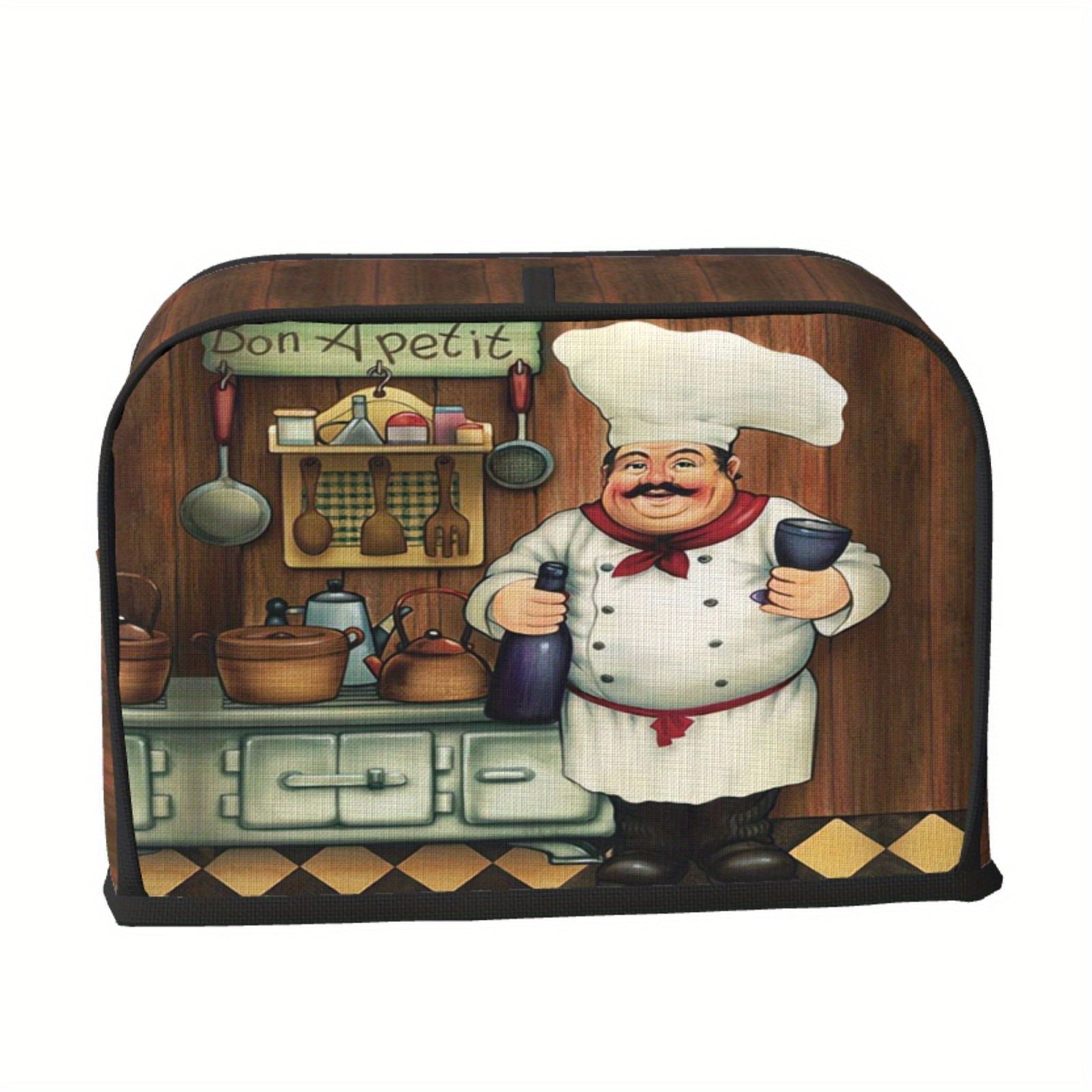 Reversible Washable Toaster Cover for 2-Slice Toasters and Small Appliances