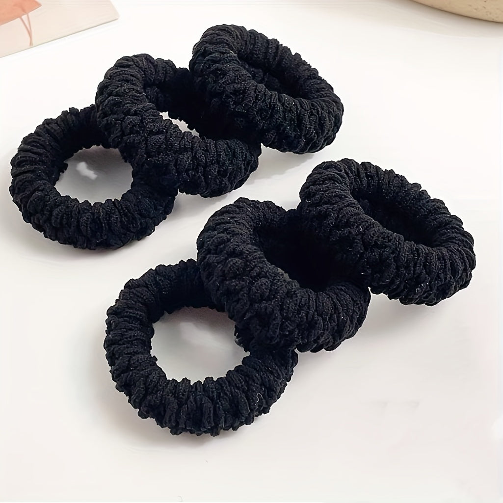 Women's Hair Ties 5/10pcs Elastic Thick High Ponytail Ties Casual Accessories