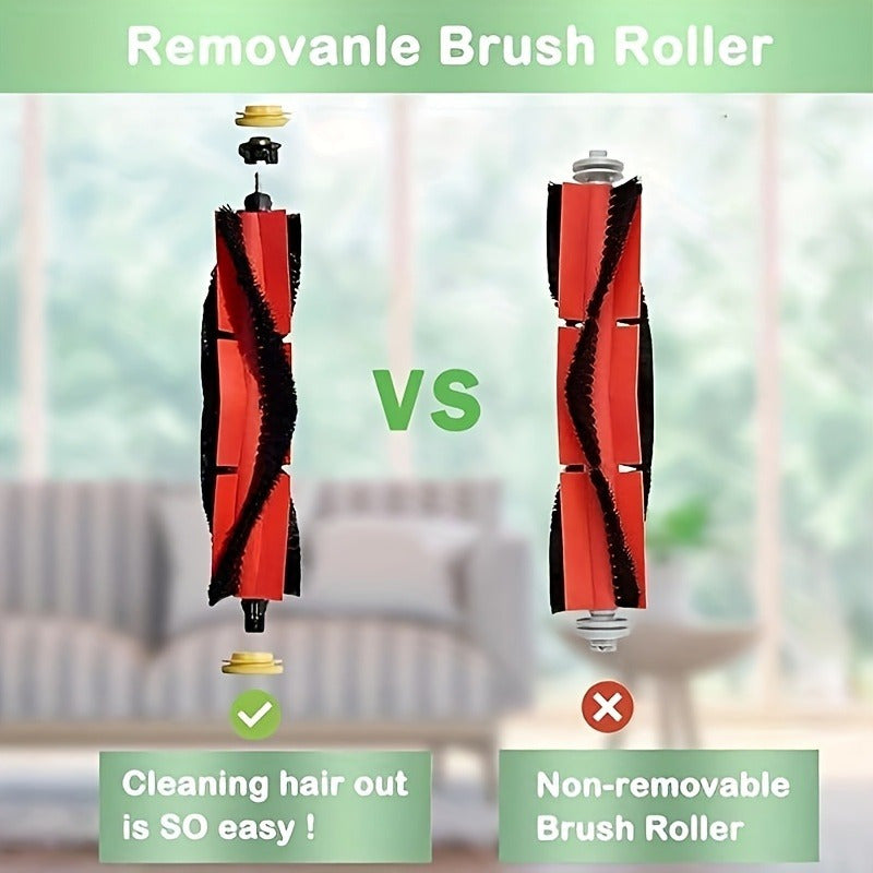 Запасные части для щеток робота-пылесоса, 3 шт., совместимы с S6, S4 Max, S5 Max, E3