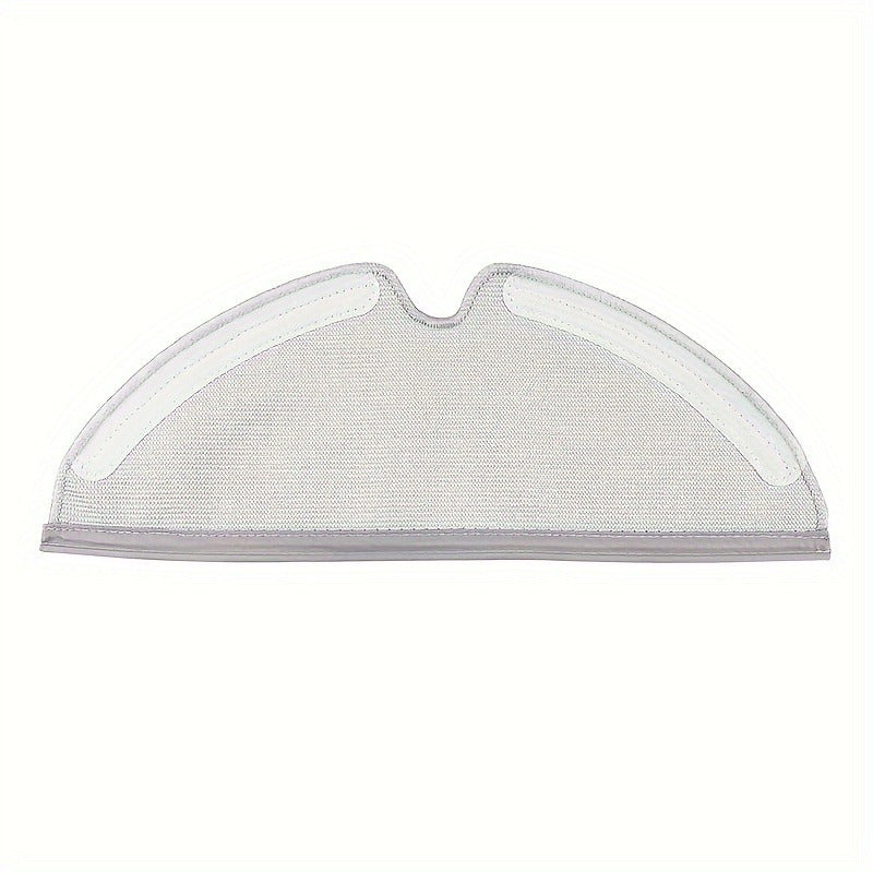 Set of 4 Microfiber Mop Pads for Robotic Vacuum Cleaners, Reusable, Easy to Attach