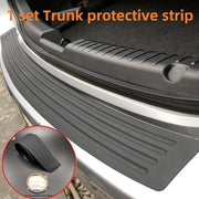 Rear Car Trunk Protector Strip Rubber Bumper Guard Friction Resistant