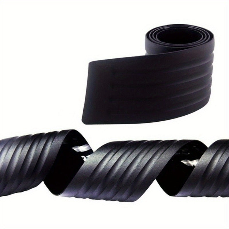 Rear Car Trunk Protector Strip Rubber Bumper Guard Friction Resistant
