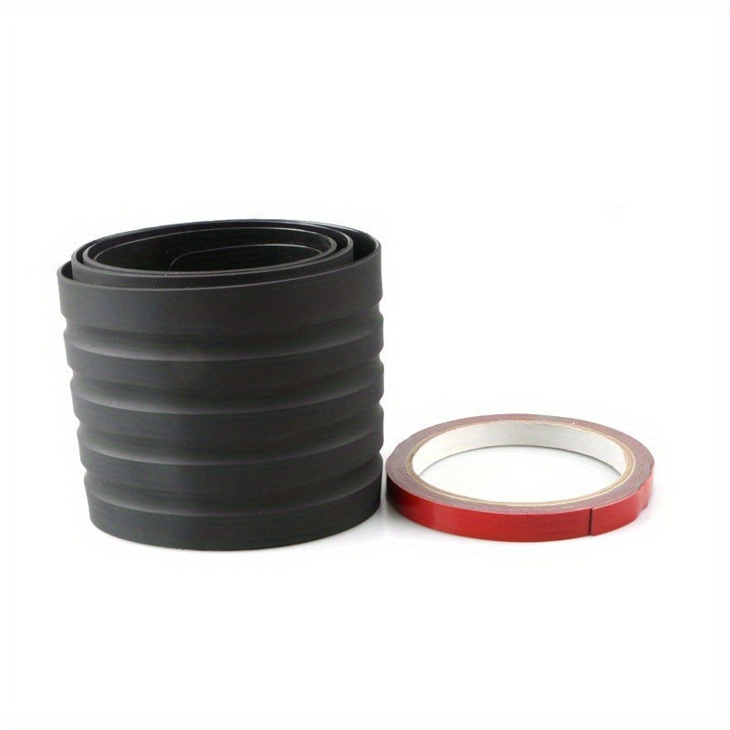 Rear Car Trunk Protector Strip Rubber Bumper Guard Friction Resistant