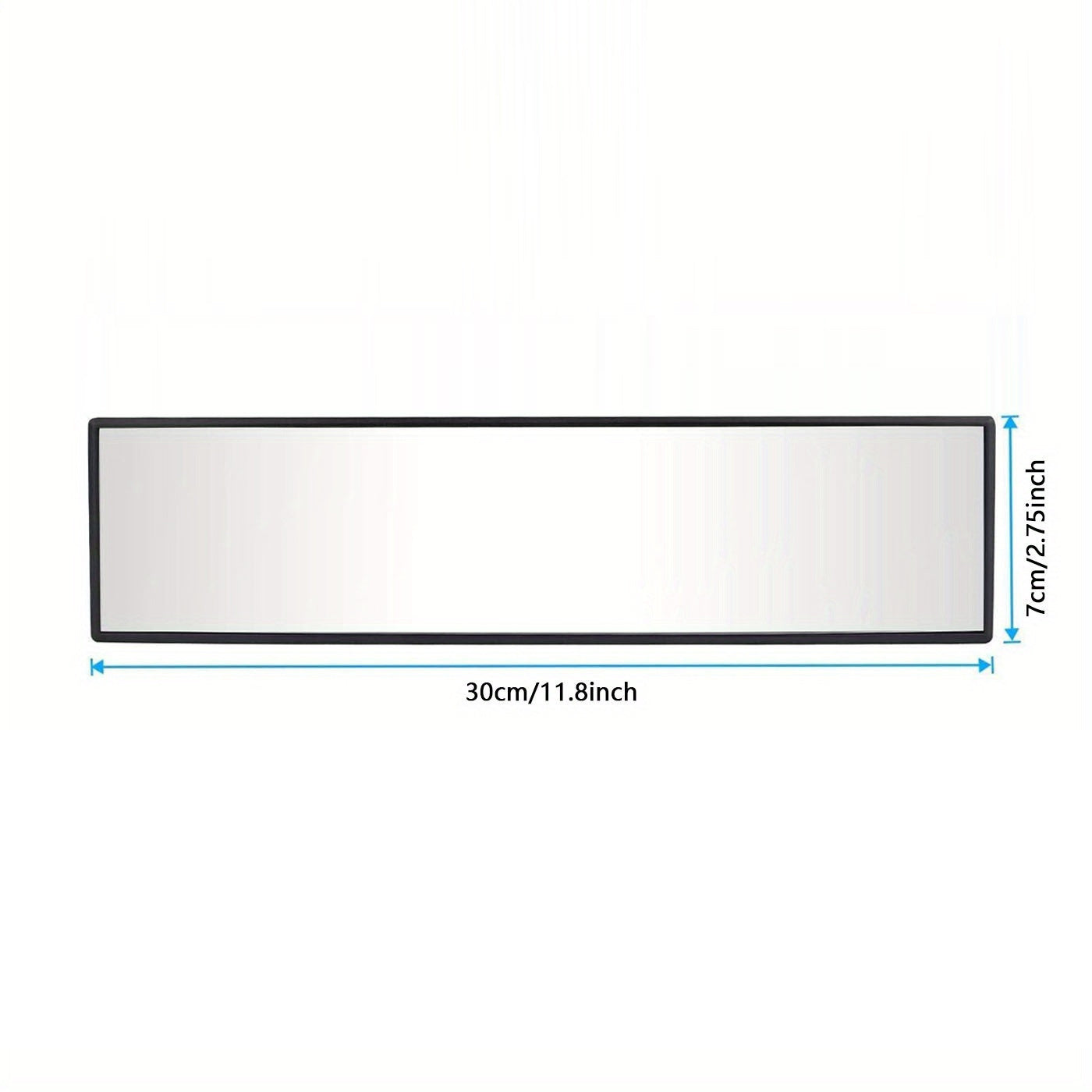 Wide-Angle Rearview Mirror for Cars Anti-Glare Easy Install SUV Truck