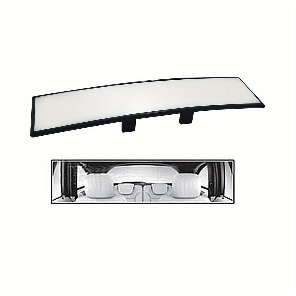 Wide-Angle Rearview Mirror for Cars Anti-Glare Easy Install SUV Truck