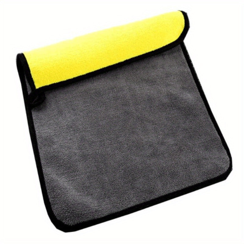 Multi-Purpose Microfiber Cleaning Cloths for Car and Home, Double-Sided, Thickened