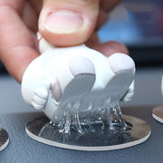 20pcs Clear Double-Sided Adhesive Stickers for Cars 3cm Diameter Acrylic Tape