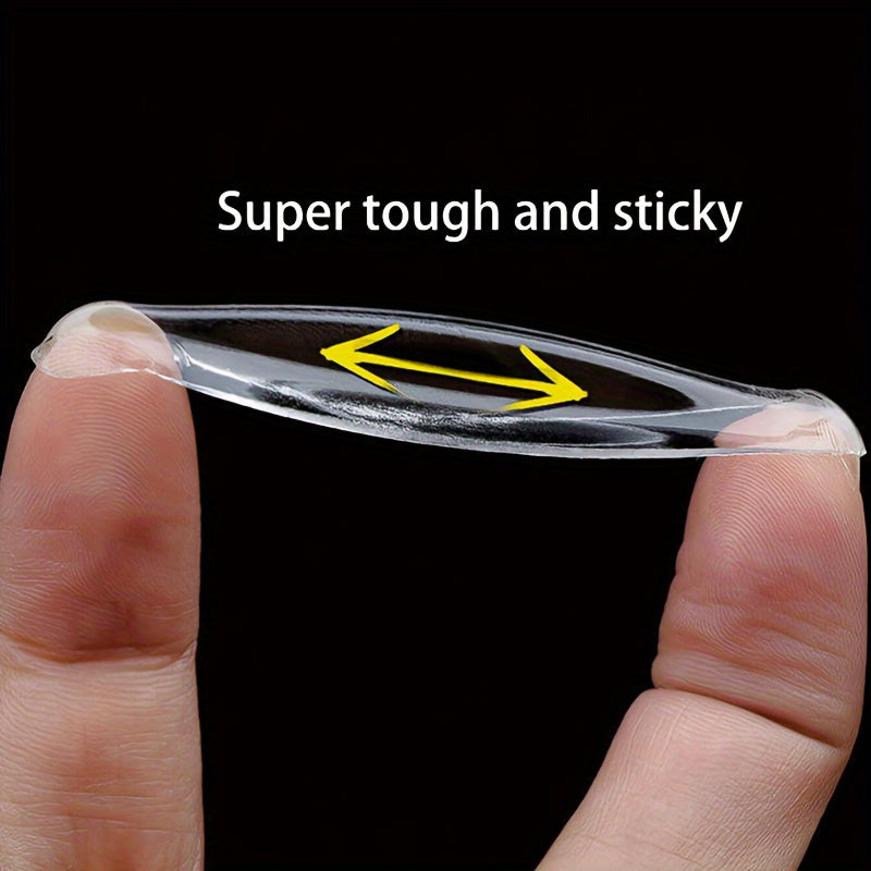 20pcs Clear Double-Sided Adhesive Stickers for Cars 3cm Diameter Acrylic Tape