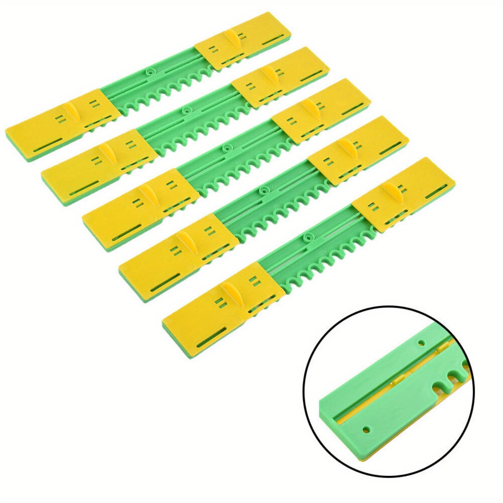Plastic Beehive Doors Set 5 Pieces with Nesting Gates for Beekeeping Boxes