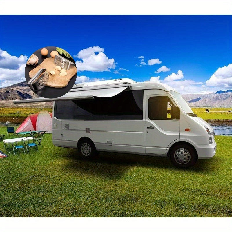 Stainless Steel Garlic Rocker Manual Garlic Mincer Kitchen Tool