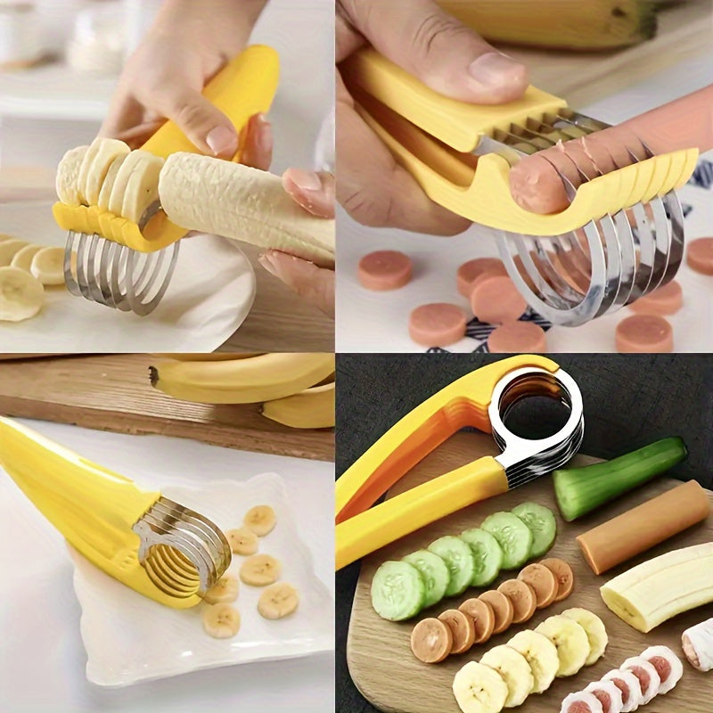 Kitchen Gadget Stainless Steel Fruit and Vegetable Slicer for Efficient Cutting