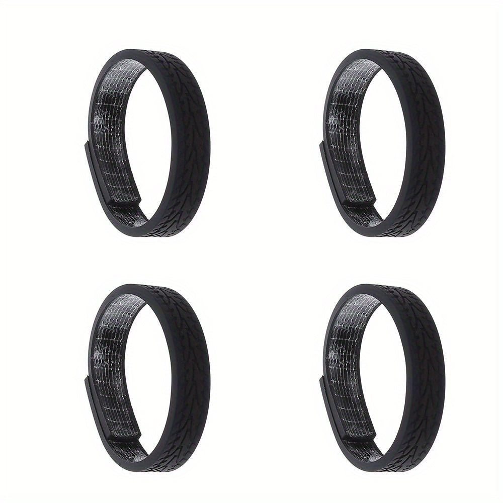 Protectores de ruedas de equipaje de silicona impermeables, duraderos y a prueba de polvo