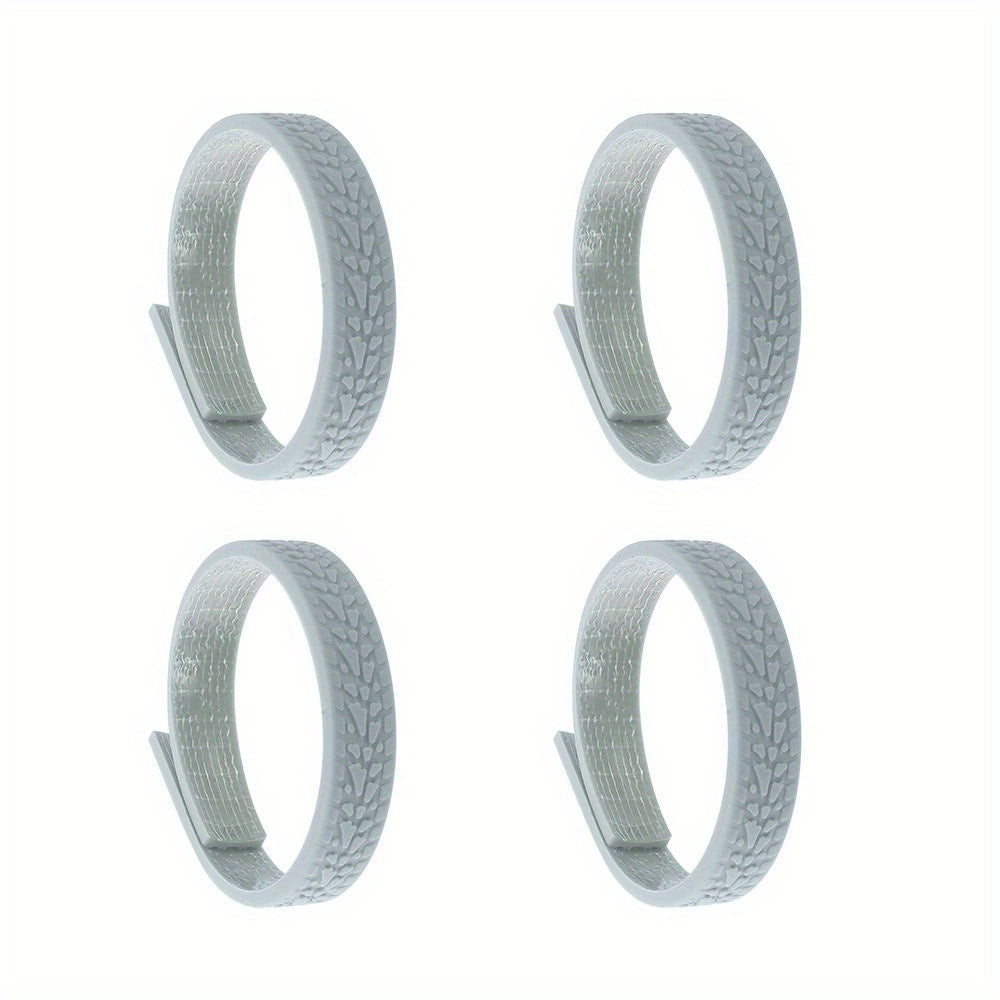 Protectores de ruedas de equipaje de silicona impermeables, duraderos y a prueba de polvo