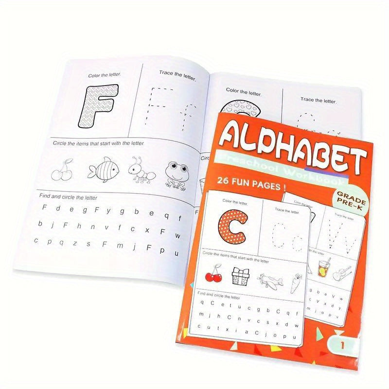 Children's Alphabet Book for Cognitive Development Ages 5+ Educational Learning Material