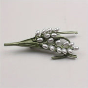 Rhinestone Plant Brooch for Women Jewelry Accessories for Apparel Purses Hats