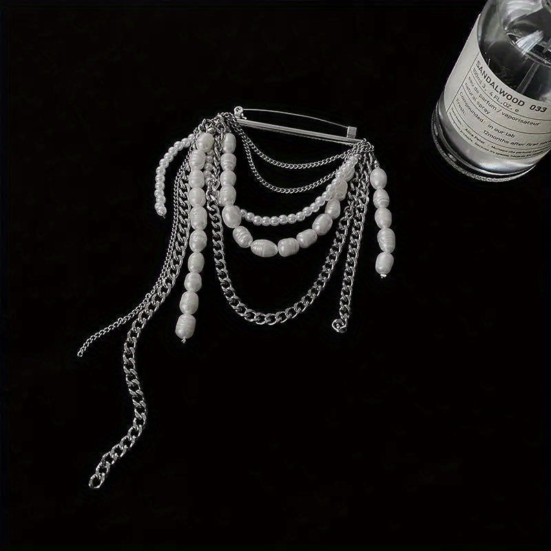 Women's Pearl Brooches Pins Elegant Fashion Accessories for Parties and Events